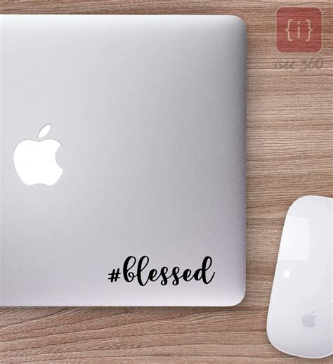 ISEE 360® Custom Text Laptop Sticker Laptop Skin 14, 12,15.6,15 Inches ...