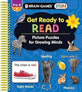 Brain Games Stem - Get Ready to Read: Picture Puzzles for Growing Minds ...