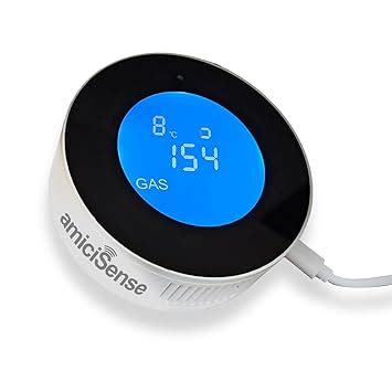 amiciSense WiFi Flammable Gas Leak Detector, SmartLife App Compatible ...