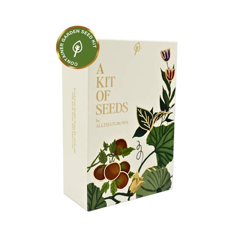 Buy AllThatGrows Container Garden Seed Kit - Grow Fresh Greens in Pots