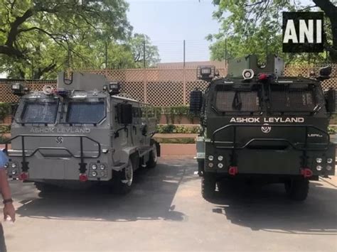 Indian Air Force inducts bullet-proof vehicles for security against ...