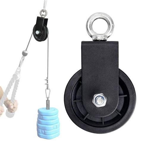 Cable Pulley 360 Degree Super Silent Detachable Rotation Traction Wheel ...