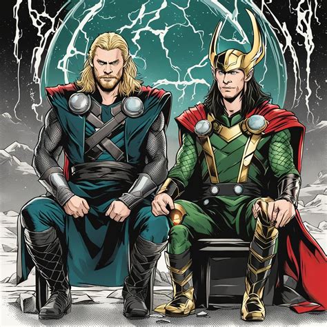 Loki Und Thor Comic