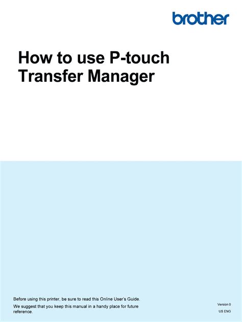 Image result for P-Touch How to Use