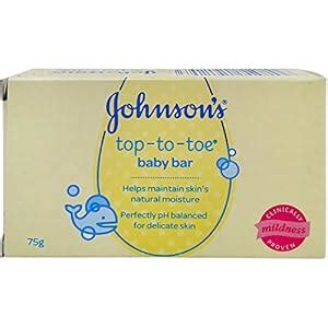 Johnson's Baby Bar Soap - Top to Toe, 75g Carton : Amazon.in: Baby Products