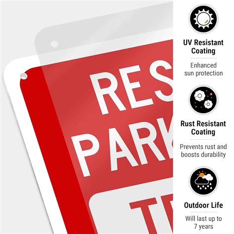 SigoSigns Reserved Parking Sign, Tenants Parking Only Sign, No India | Ubuy