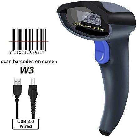 NETUM CCD 1D USB Wired Handheld Barcode Reader Scanner Compatible for ...