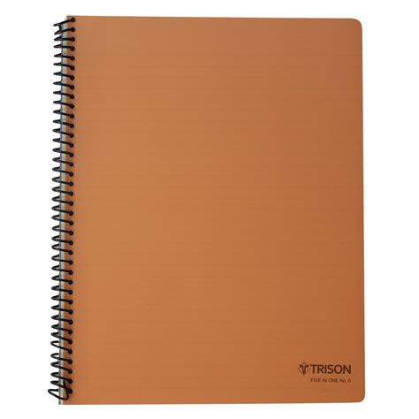 Trison Spiral Colored Notebook No. 6 / A4 (21 X 30 cm)