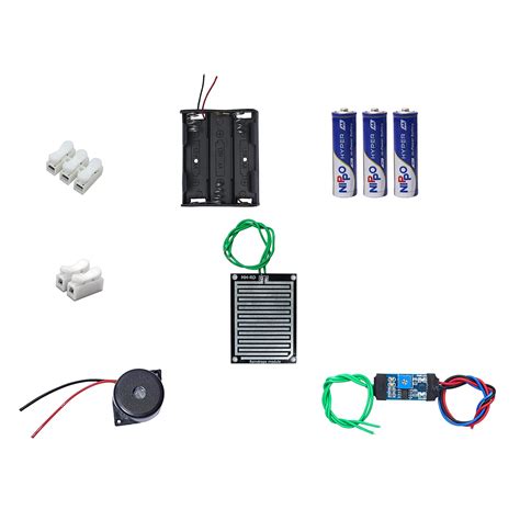 Electronic Spices Diy Mini Rain Sensor Kit With User Mannual And Video ...