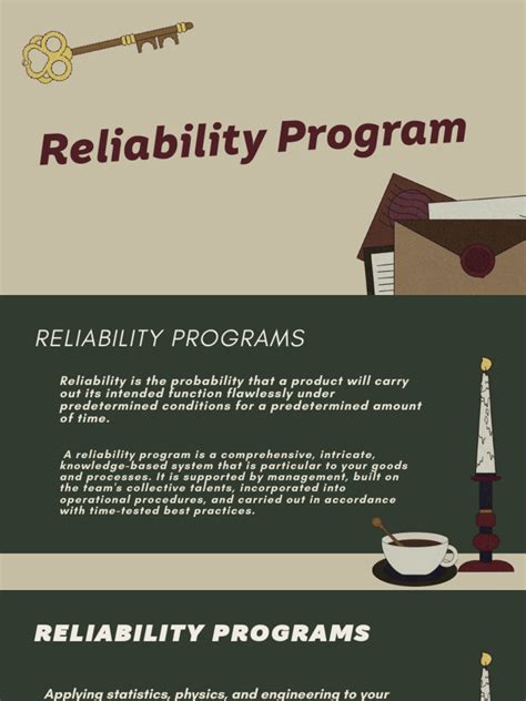 Image result for Reliability Program Diagram