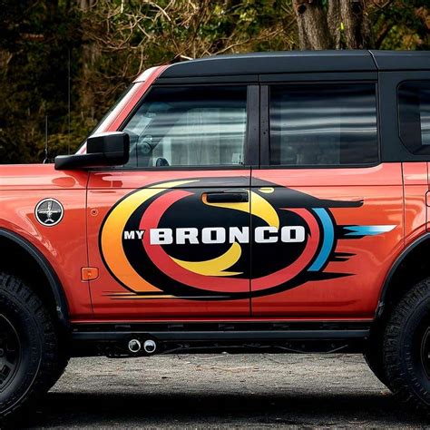 Entry #26 by Rehan347 for Bold Vibrant Decal Design for 2024 Bronco ...