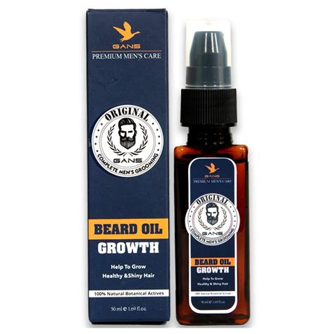 Gans Beard Oil, Growth, 50 ml : Amazon.in: Health & Personal Care