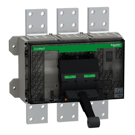 C16BH3FM Schneider Electric | Schneider Electric, ComPacT MCCB 3P 1.6kA ...