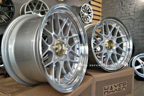 HAXER 18 inch BBS RS II Style Deep Dish Wheels for BMW E39 India | Ubuy