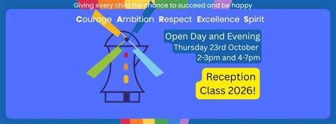 Open Afternoon / Evening (for Reception Sept 2026), Recreation Road ...