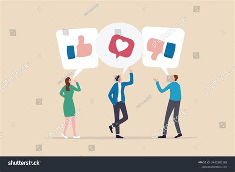 Social Feedback Opinion Business Advice Employee Stock Vector (Royalty Free) 2462102193 ...