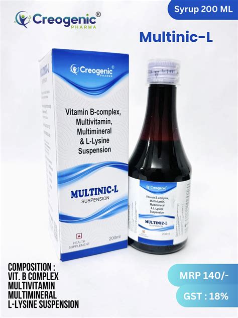 Multinic-L 200 ML – Creogenic Pharma