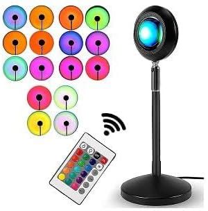 Buy MVM Enterprise Sunset Lamp Projection Lamp Night Light, 360 Degree ...