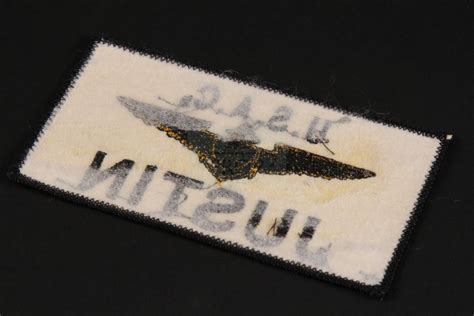 The Prop Gallery | Justin (Jack Noseworthy) name patch