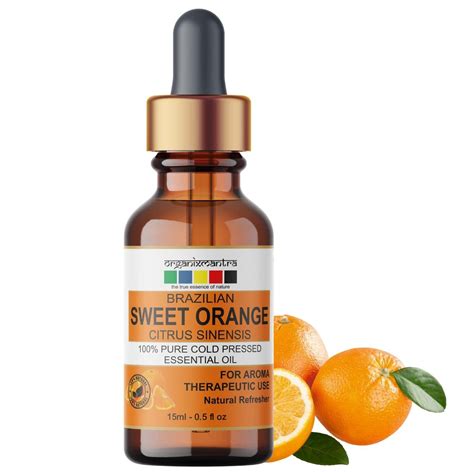 Organix Mantra Brazilian Sweet Orange Essential Oil | Hydrates Dry Skin ...
