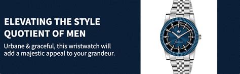 CRESTELLO Stainless Steel Chain Analog Wrist Watch for Men (Blue Dial ...