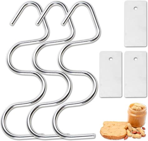 Amazon.com | Stainless Steel Peanut Butter Stirrer for Mixing Various ...