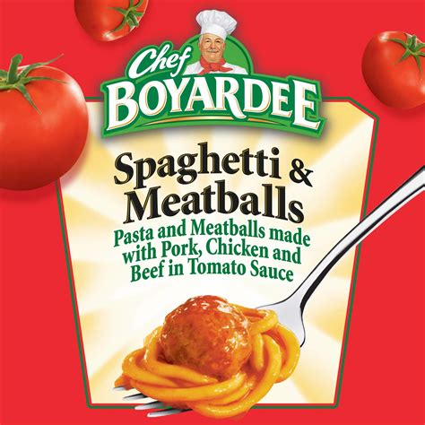 Buy Chef Boyardee Spaghetti and Meatballs, 4 Count (Pack of 6) Online ...