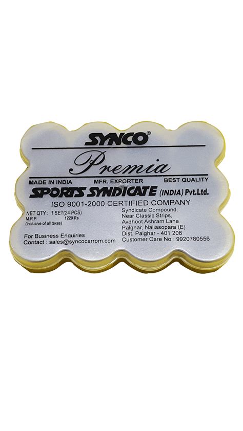 Premium Synco Carrom Products – Boards, Strikers & Accessories – Synco ...
