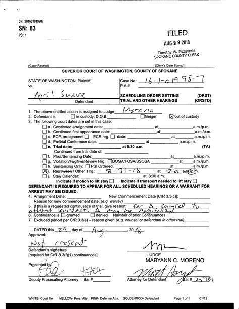 Spokane County Court Viewer