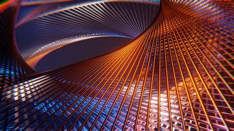 Download wallpaper 2048x1152 lines, mesh, structure, 3d ultrawide ...
