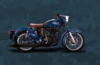 Royal Enfield Despatch Motorcycle Picture Gallery. Squadron Blue colour ...