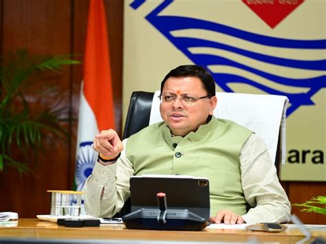 Uttarakhand CM Dhami participates in meeting of Secretary Committee at ...