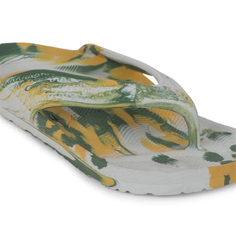 Buy A-HA Yellow Casual Slipper For Men HAPPYFEET1 By Liberty