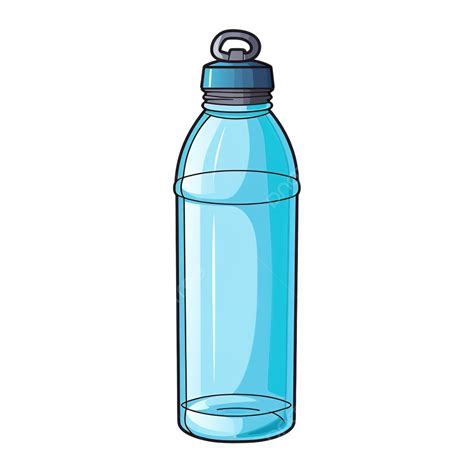 Water Bottle Clip Art, Watercolor, Camping, Jungle PNG Transparent ...