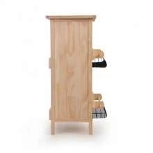 2-Tier Chicken Coop With Nesting Boxes, Standing Poles, Waterproof Roof ...