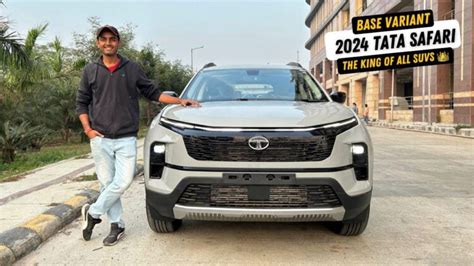 Rs 16.69 Lakh Tata Safari Smart (O) Trim Detailed on Tape – Video » Car ...