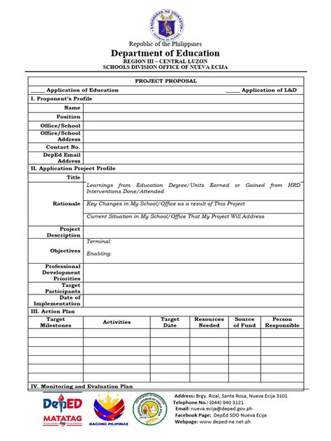 Image result for Project Application Proposal Form