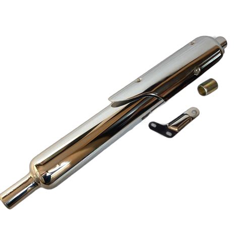 Stock Silencer Replica with Jaali for Royal Enfield Classic 350-500cc ...