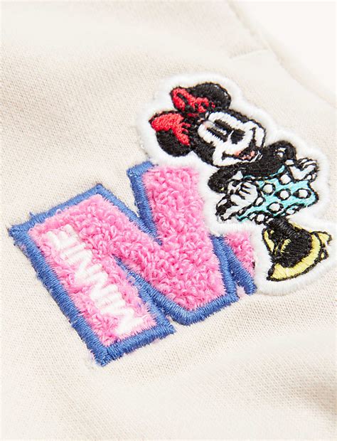 Buy Cotton Rich Minnie Mouse™ Joggers at Marks & Spencer