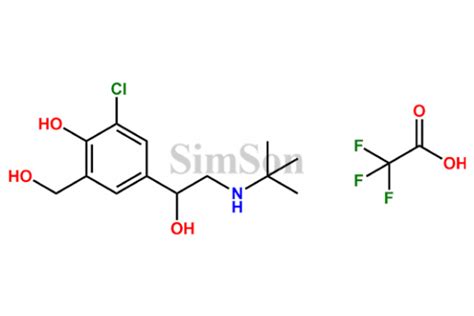 Salbutamol Sulfate EP Impurity L Trifluoroacetate | CAS No- NA | Simson ...