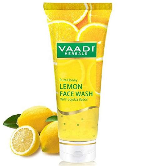 Vaadi Herbals Honey Lemon FaceWash with Jojoba Beads, 60g – iKonbi