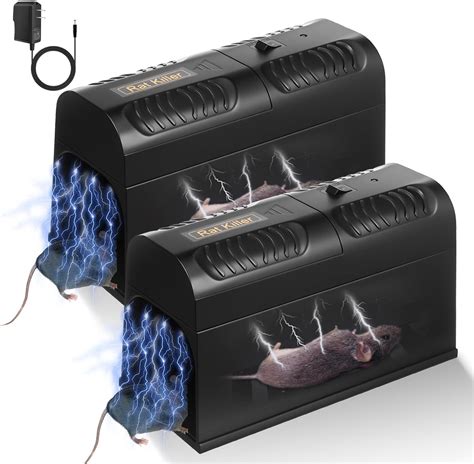 Amazon.com : 2 Pack Upgraded Electric Mouse Traps Indoor for Home High ...