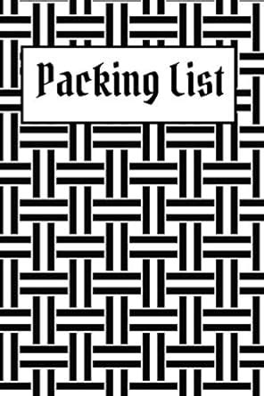 Packing List: Packing List To do List Checklist Manifesto Trip Planner ...