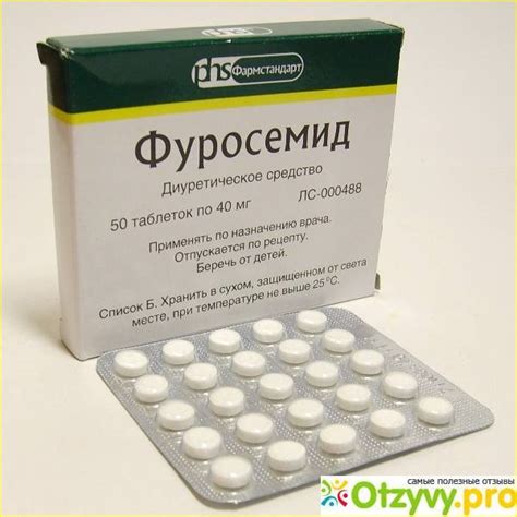 Фуросемид для похудения: как принимать без вреда для здоровья