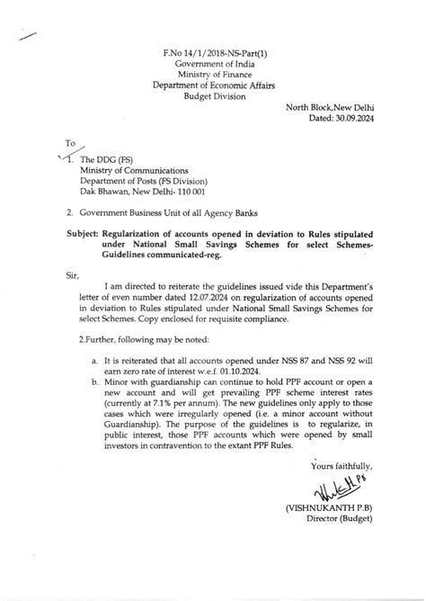Regularization of accounts opened in deviation to Rules stipulated ...