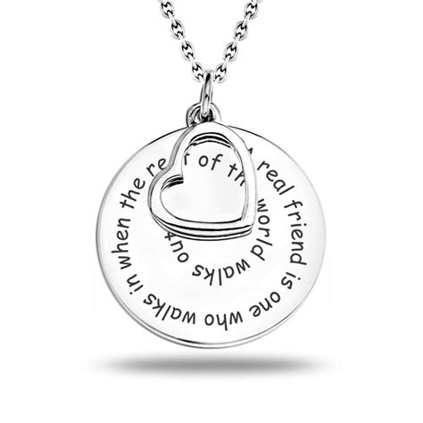 Buy Personalised 925 Sterling Silver Engraved Inspirational Message ...