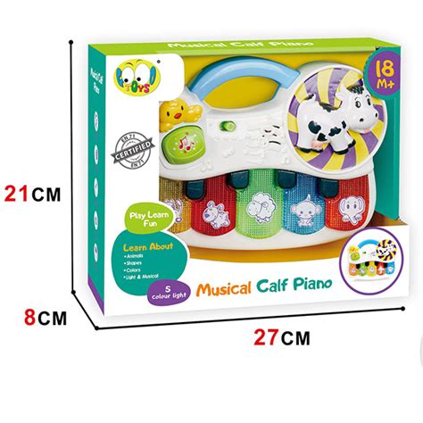 Igračke za bebe klavijatura kravica 24260 | Volim svoj dom