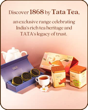1868 by TATA Tea Darjeeling Rare Wonder Tea Bags (15 Count), Pure ...
