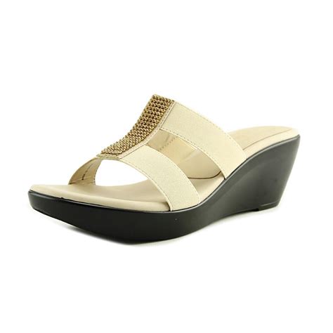 Buy Athena Alexander Aisling Women US 9 Tan Wedge Sandal at Amazon.in