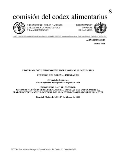 Image result for Codex Alimentarius PDF